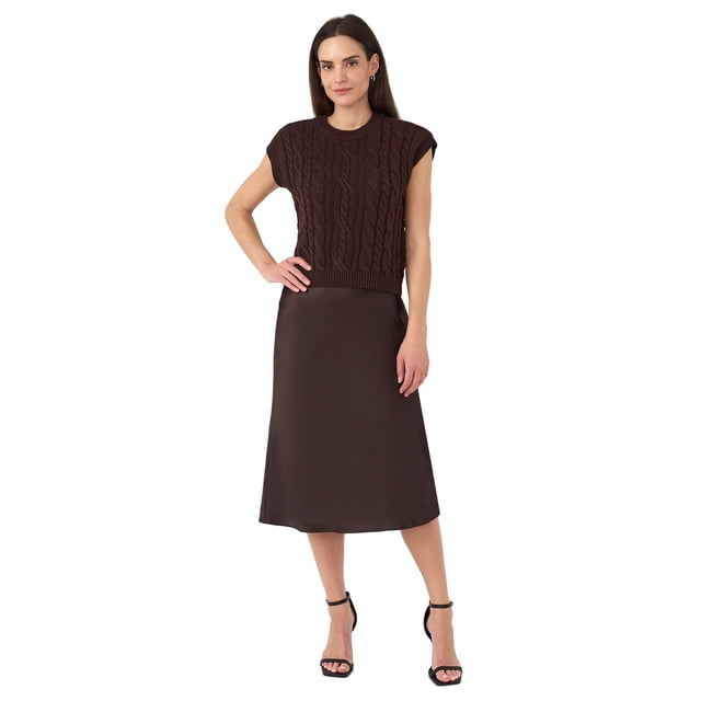 Rebecca Minkoff Women's Twofer Sweater Dress