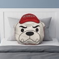 thumbnail image 2 of Logo Brands Georgia Bulldogs Puff Pillow, 2 of 5