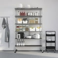 thumbnail image 11 of Member's Mark 6-Tier NSF Heavy Duty Wire Shelving, 47.75" W x 18" D x 75.5" H, 11 of 20