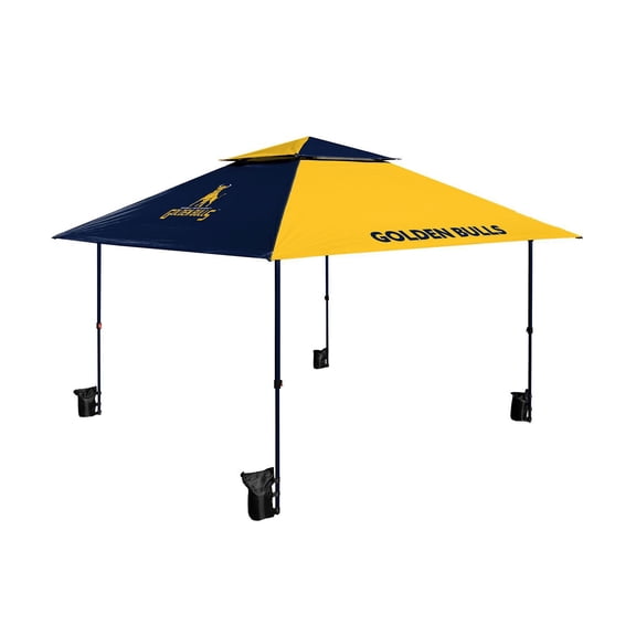 Logo Brands Johnson C Smith Golden Bulls 12'x12' Canopy