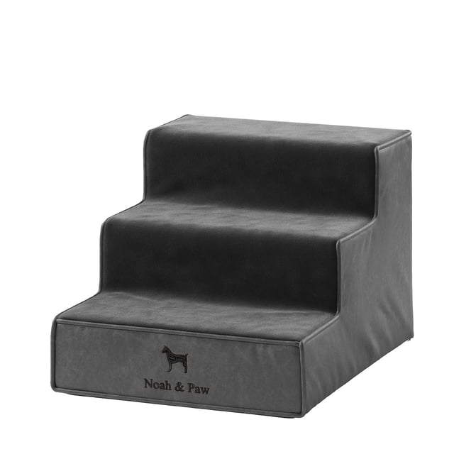 NOAH & PAW 3-5 Step Dog Stairs, Designed for Small-Medium Breeds
