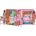 thumbnail image 3 of Barbie Getaway Doll House with Barbie Doll & Accessories, 3 of 6