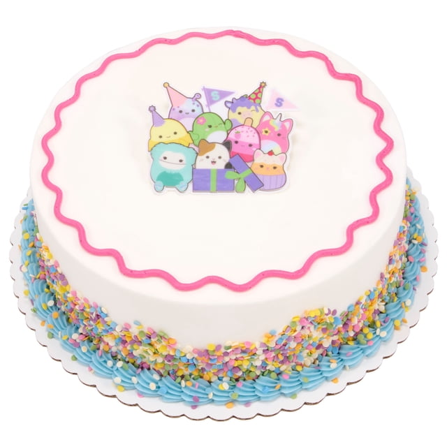 Squishmallows 10" Round Double Layer Cake