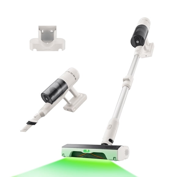Roborock H60 Cordless Stick Vacuum Cleaner, 115AW Suction Power, 60-Min Runtime, Dust-Revealing LED