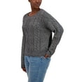 thumbnail image 2 of Lucky Brand Women's Cable Knit Sweater, 2 of 10