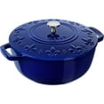 thumbnail image 3 of Staub Enameled Cast Iron 3.75-Quart Essential Fleur De Lis Cocotte, Choose Color, 3 of 6