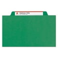 thumbnail image 4 of Smead 2" Expansion Pressboard Classification Folder, Two Dividers, Letter, Green, 10ct., 4 of 6