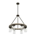 thumbnail image 9 of Hunter Devon Park with Clear Glass Chandelier Ceiling Light Fixture, 9 of 9
