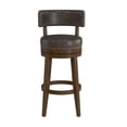 thumbnail image 3 of HH2 Home Lawton Wood Counter Height or Bar Height Swivel Stool, 3 of 13