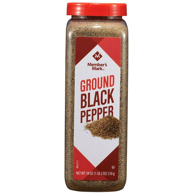 Member's Mark Ground Black Pepper, 18 oz.