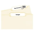 thumbnail image 3 of Avery Permanent TrueBlock File Folder Labels w/ Sure Feed Technology, White, 50 Sheets/Box, 3 of 7