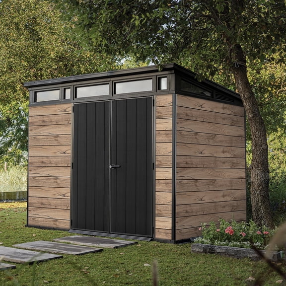 Keter 9' x 7' Signature Collection Resin Outdoor Shed