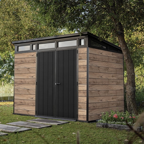 Keter 9' x 7' Signature Collection Resin Outdoor Shed - Samsclub.com