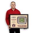 thumbnail image 4 of YouTheFan Auburn Tigers 25-Layer Football Stadium View 3D Wall Art, 4 of 5