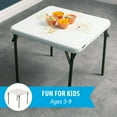 thumbnail image 3 of Lifetime Children's 24" Square Folding Table, Almond, 3 of 10
