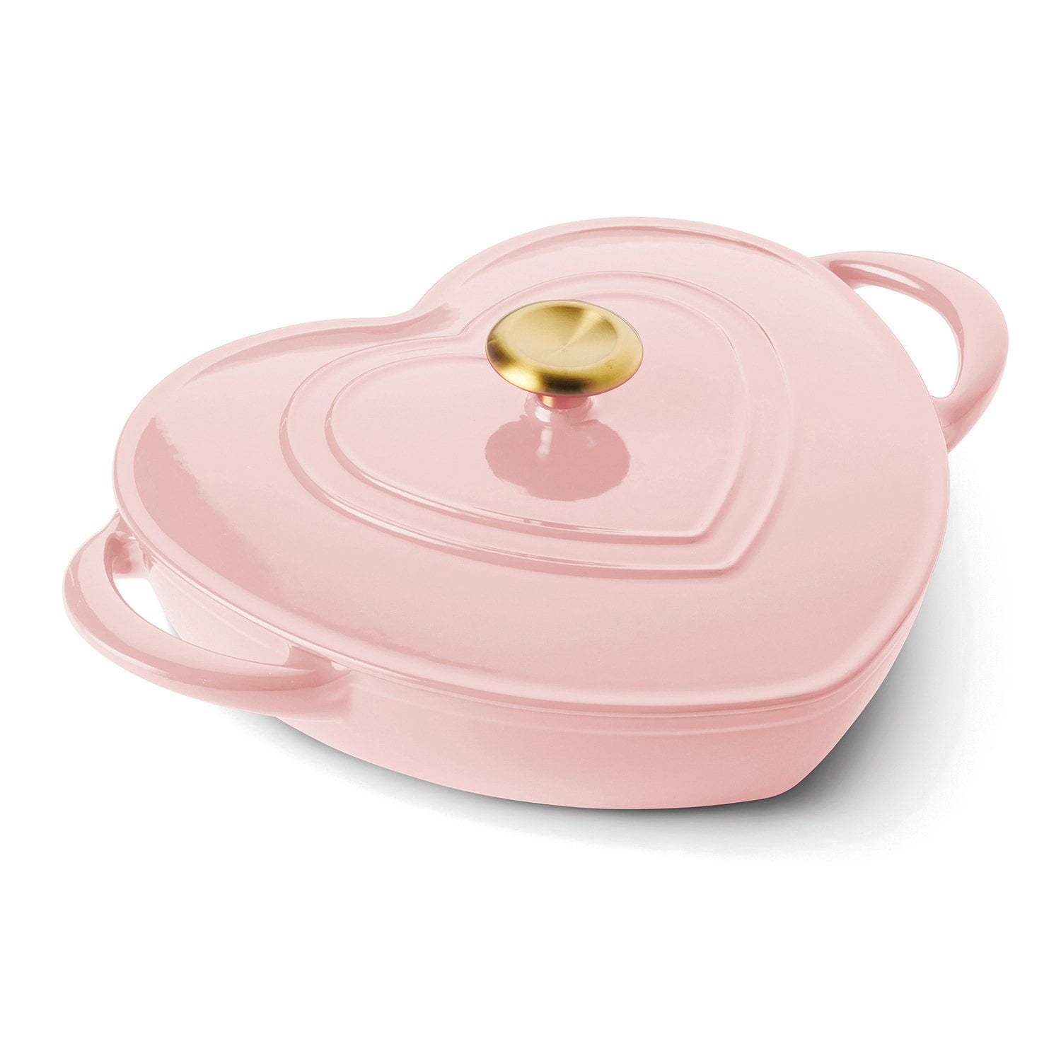 Tramontina 3-Quart Heart Shape Enameled Cast Iron Dutch Oven