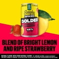 thumbnail image 2 of Simply Spiked Bolder Strawberry Hard Lemonade, 7.5 fl. oz. can, 12 pk., 2 of 5