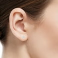 thumbnail image 3 of 0.38 CT. T.W. Round Diamond Earrings in 14K Gold, 3 of 3