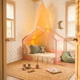 thumbnail image 1 of Little Seeds Trellis Toddler House Bed, Choose Color, 1 of 5