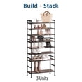 thumbnail image 15 of Seville Classics 3-Tier Resin Slat Shoe Rack, 26.5" W x 12.2" D x 19" H Assorted Colors, 15 of 22