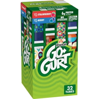 Yoplait Go-Gurt Kids Nonfat Yogurt Variety Pack, 2 oz., 32 ct.
