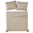 thumbnail image 4 of London Fog Garment Wash Solid Quilt Set, Assorted Sizes, 4 of 6