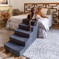 thumbnail image 4 of NOAH & PAW 3-5 Step Dog Stairs, Designed for Small-Medium Breeds, 4 of 6
