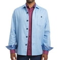 thumbnail image 4 of Nick Graham Men's Linen Overshirt, 4 of 8