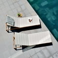 thumbnail image 3 of Amazonia Sandy Chaise Lounger with Teak Finish, 3 of 12
