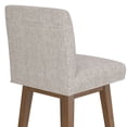 thumbnail image 20 of HH2 Home Parson Wood Adjustable Height Swivel Bar Stool, 20 of 20