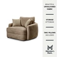 thumbnail image 4 of Member's Mark Oversized Cuddle Chair and Storage Ottoman, 4 of 13