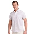 thumbnail image 5 of Nick Graham Men's Performance Short Sleeve Woven Sport Shirt, 5 of 9