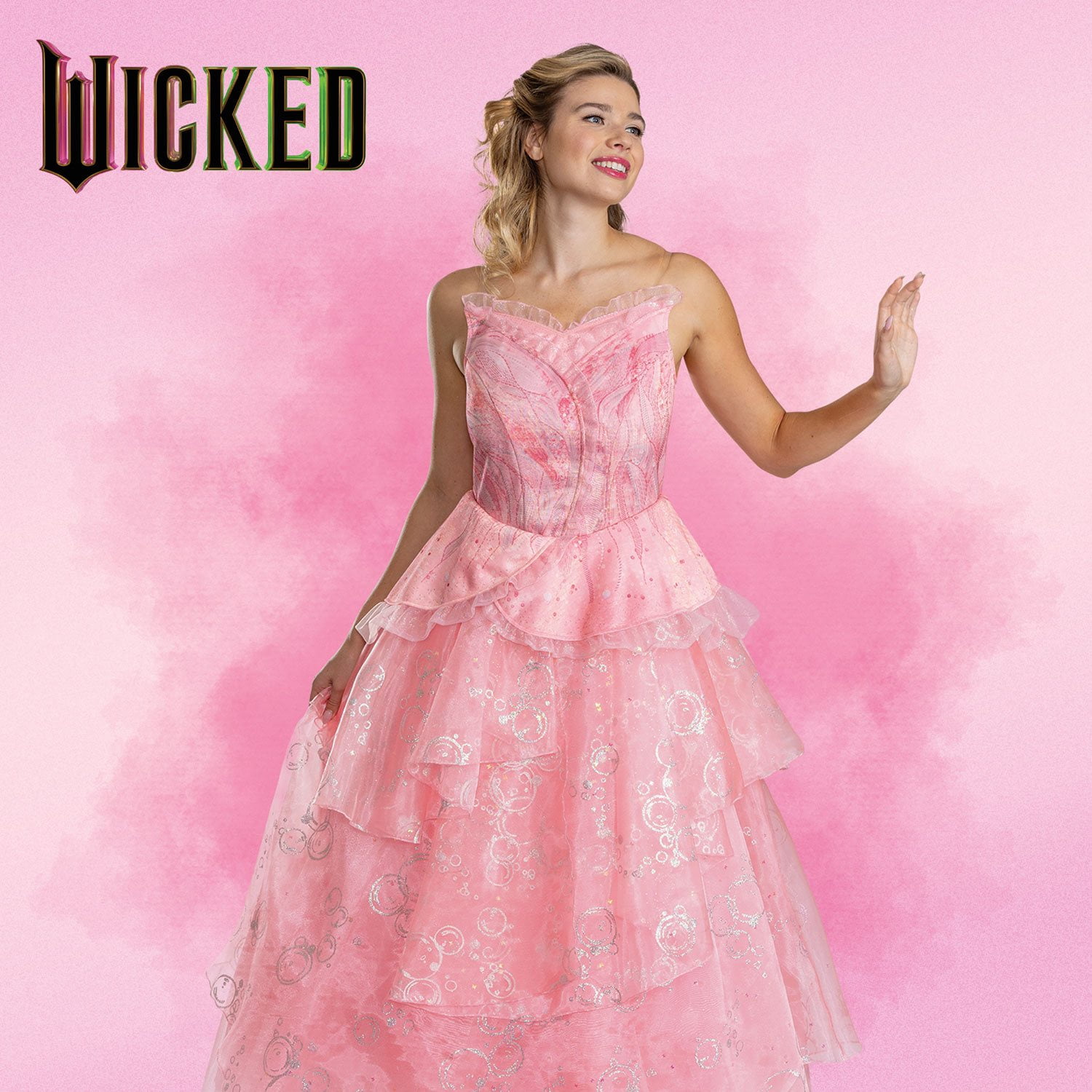 Universal Pictures Wicked Glinda Pink Adult Prestige Gown Costume -  Samsclub.com