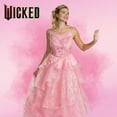 thumbnail image 5 of Universal Pictures Wicked Glinda Pink Adult Prestige Gown Costume, 5 of 8