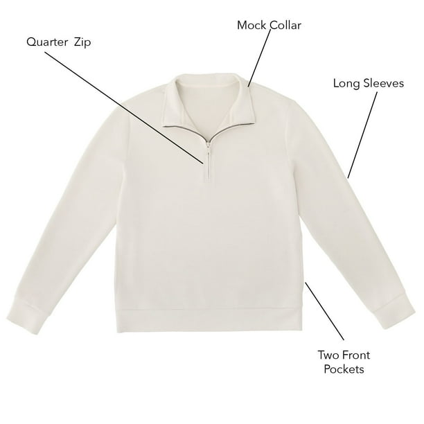 Member's Mark Men's Sandwash Zip Pullover - Samsclub.com