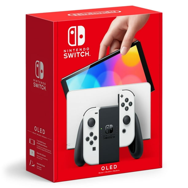 Nintendo Switch ホワイト Nintendo Switch, OLED Model, White Joy-Con, 64 GB - Samsclub.com