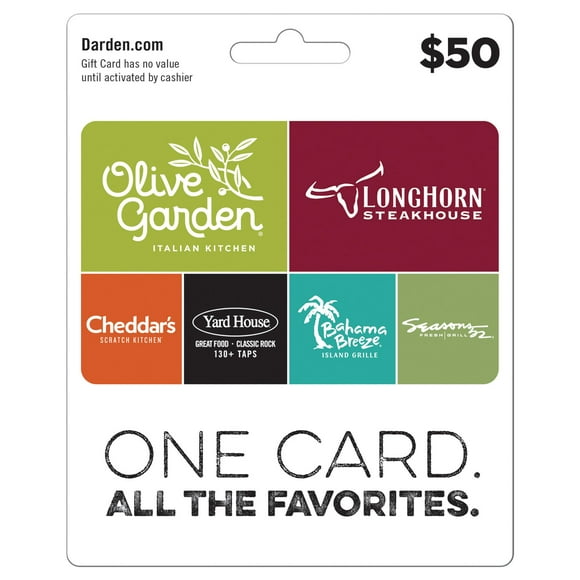 Darden $50 Gift Card