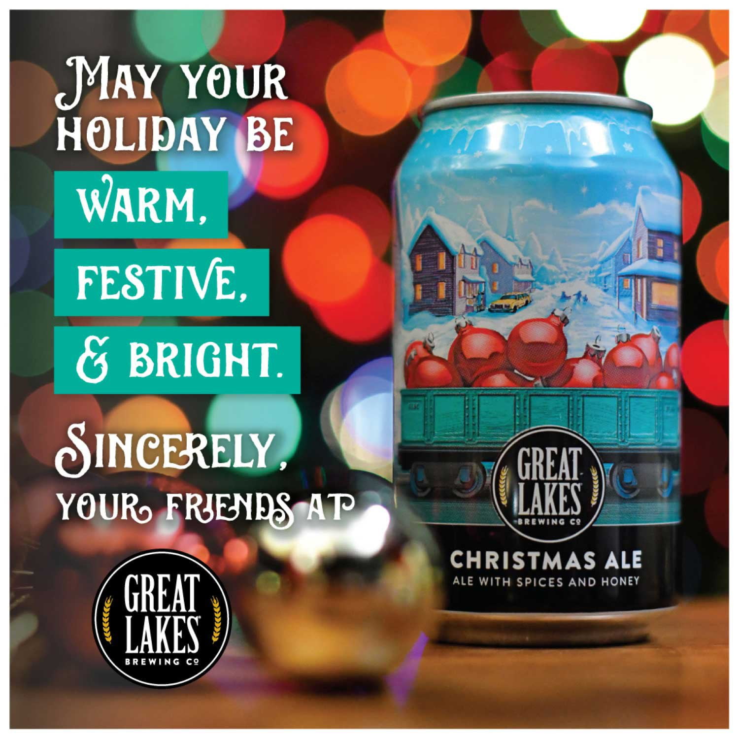Great Lakes Christmas Ale Beer, 12 fl. oz. can, 24 pk. - Samsclub.com