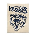 thumbnail image 2 of Logo Brands Chicago Bears Luxe Dreams Throw, 60" x 80", 2 of 6