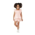 thumbnail image 1 of Member's Mark Toddler Girls 2-Piece Jacquard Knit Playwear Set, 1 of 7