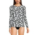 thumbnail image 1 of Lands' End Women's Long Sleeve Rashguard, 1 of 3