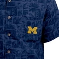 thumbnail image 4 of Champion NCAA Michigan Wolverines Hawaiian Shirt, 4 of 7