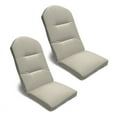 thumbnail image 1 of Sunbrella 20" x 45.5" Polywood Adirondack Outdoor Chair Cushions, Set of 2, 1 of 6