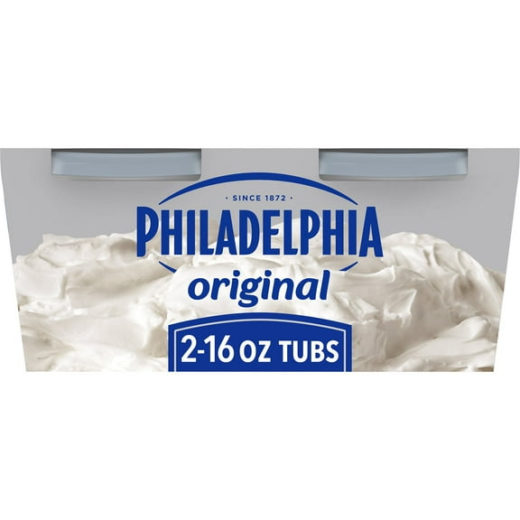 Philadelphia Original Cream Cheese Spread, 16 oz., 2 pk.