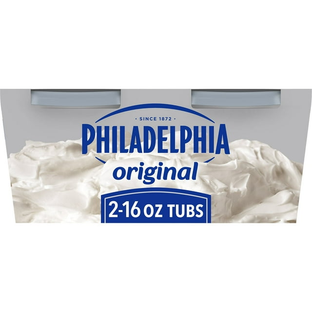 Philadelphia Original Cream Cheese Spread, 16 oz., 2 pk.