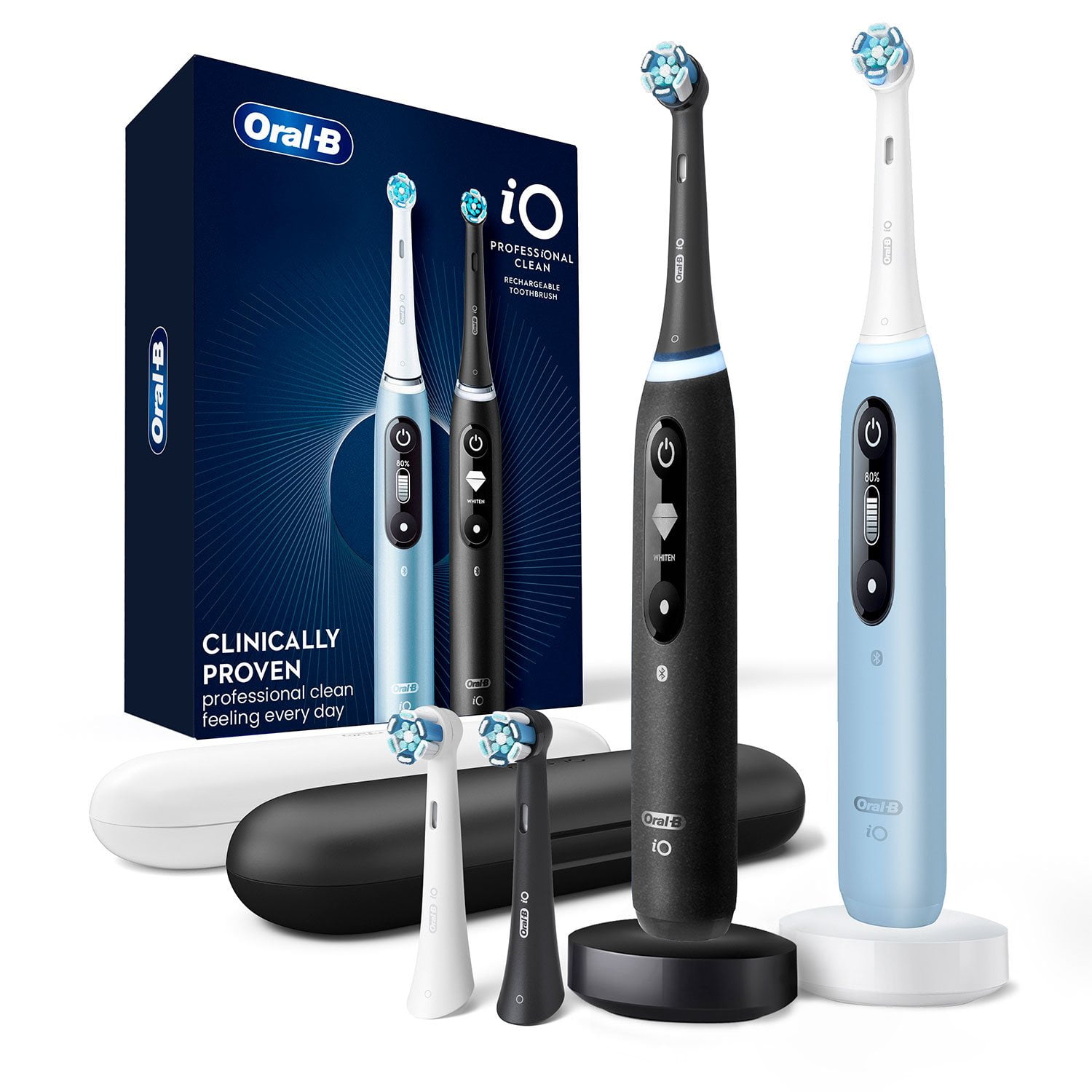 オーラルビー oral-b io series7 シリーズ 7 ホワイト Oral-B iO Series 7 Rechargeable Electric Toothbrush, AI