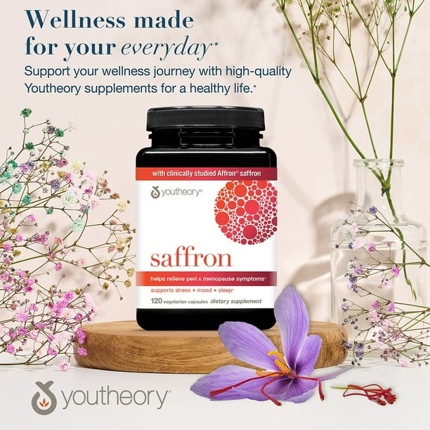 Youtheory Saffron Capsules, 120 ct. - Samsclub.com