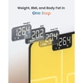 thumbnail image 3 of RENPHO Elis Chroma Bluetooth Smart Scale with Dynamic RGB Lighting, 3 of 5