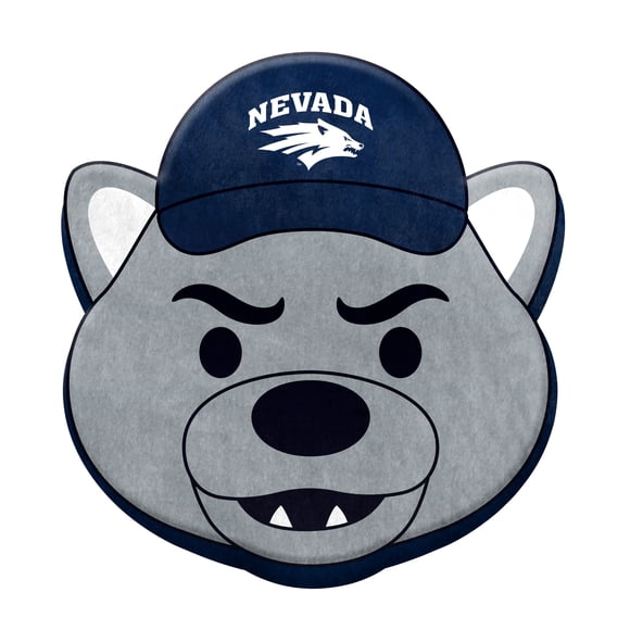 Logo Brands Nevada Wolf Pack Puff Pillow