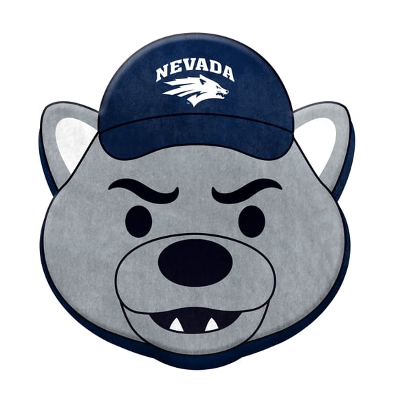 Logo Brands Nevada Wolf Pack Puff Pillow